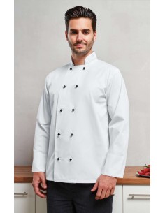 P-PR661-Veste de cuisinier à manches longues Cuisine 2